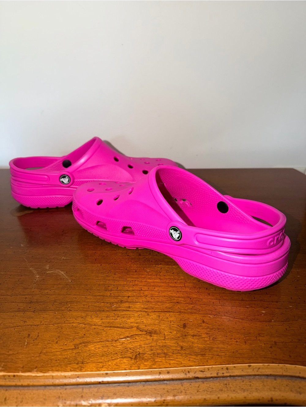 Crocs Adult Baya Clogs, Electric Pink, W10/M8 - Picture 8 of 8